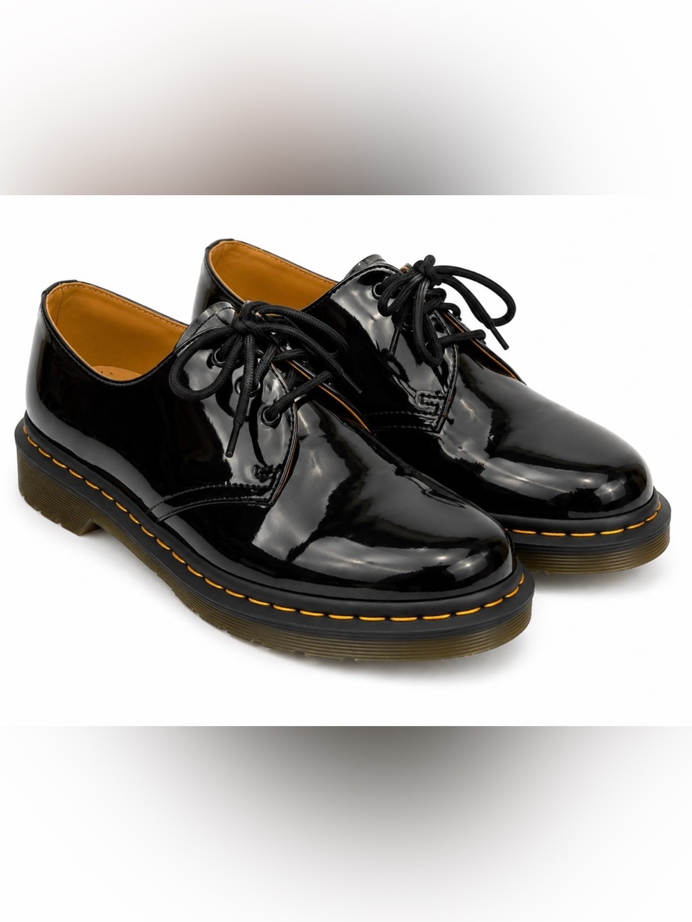 Dr. Martens 1461 Black Patent Leather Oxford Shoes Size 10 Size 10 EU 42